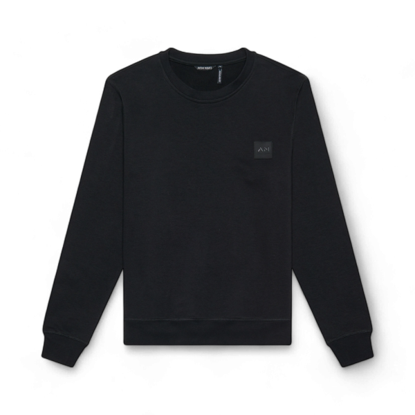 Sudadera Antony Morato Negra con Logo Metalizado Antony Morato | Sudaderas  - Estilo urbano premium