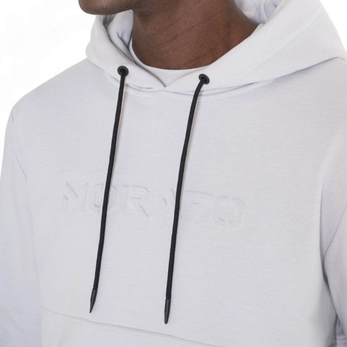 Sudadera con Capucha Antony Morato Blanco Hielo Relaxed Fit Fabric Antony Morato | Sudaderas  - Estilo urbano premium 2
