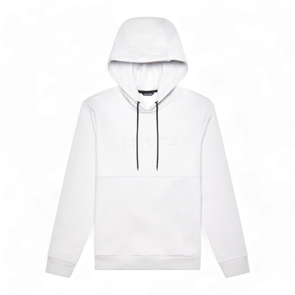 Sudadera con Capucha Antony Morato Blanco Hielo Relaxed Fit Fabric Antony Morato | Sudaderas  - Estilo urbano premium
