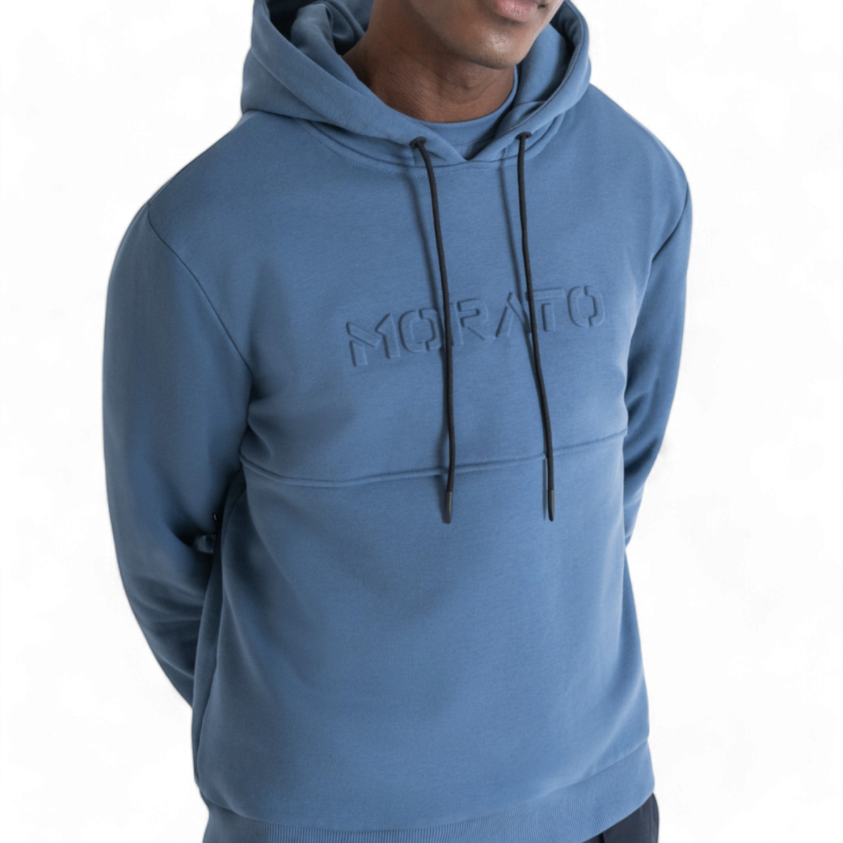 Sudadera con Capucha Antony Morato Azul Claro Relaxed Fit Fabric Antony Morato | Sudaderas  - Estilo urbano premium 2