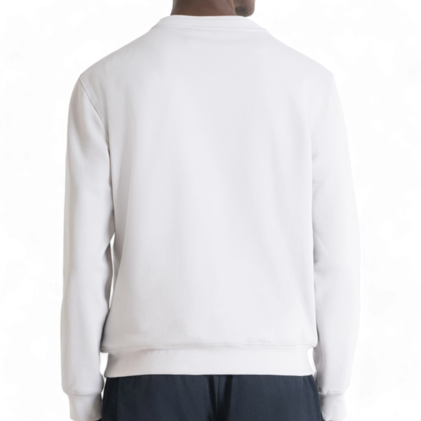 Sudadera Antony Morato Blanco Hielo con Logo Metalizado Antony Morato | Sudaderas  - Estilo urbano premium