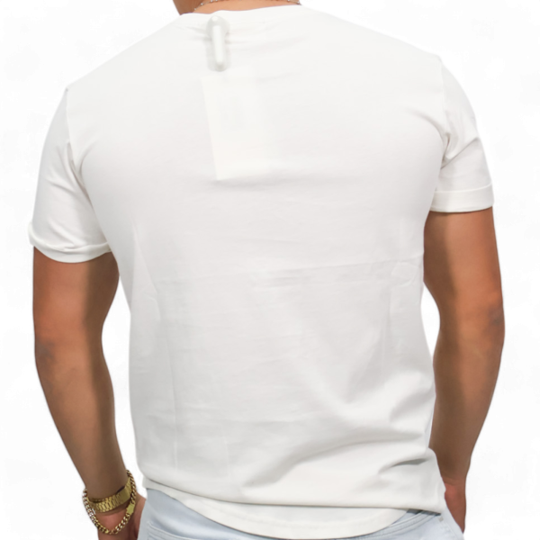 Camiseta Calvin Klein Beige Con Insignia CK Calvin Klein | Camisetas  - Estilo urbano premium