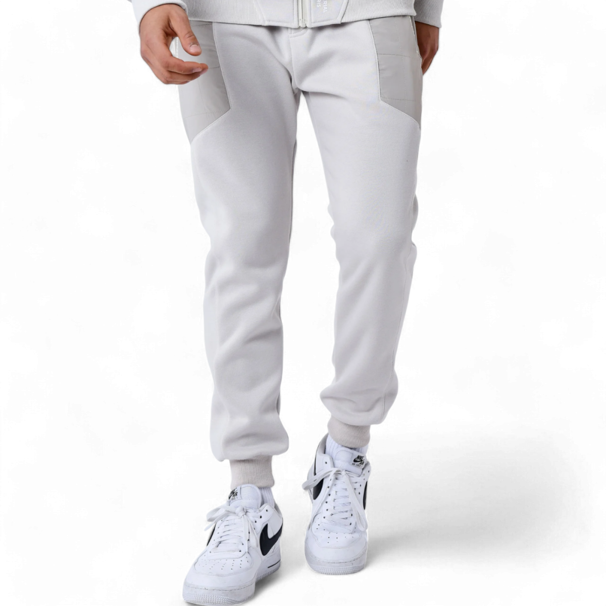 Pantalon Project X Paris Jogger Acolchado Gris