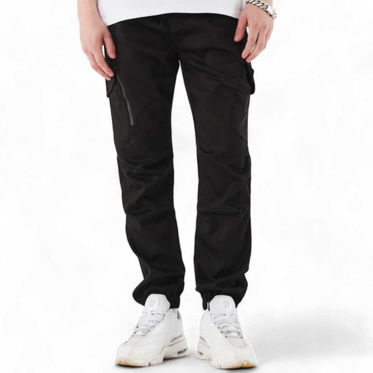 Pantalon Project X Paris Cargo PXP Tecnico Negro