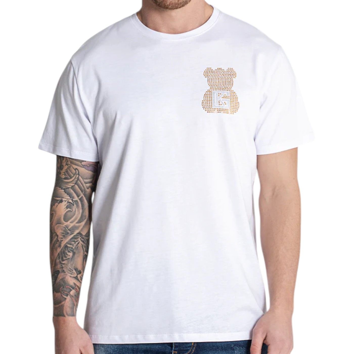 Camiseta Gianni Kavanagh Precious Bear Blanca