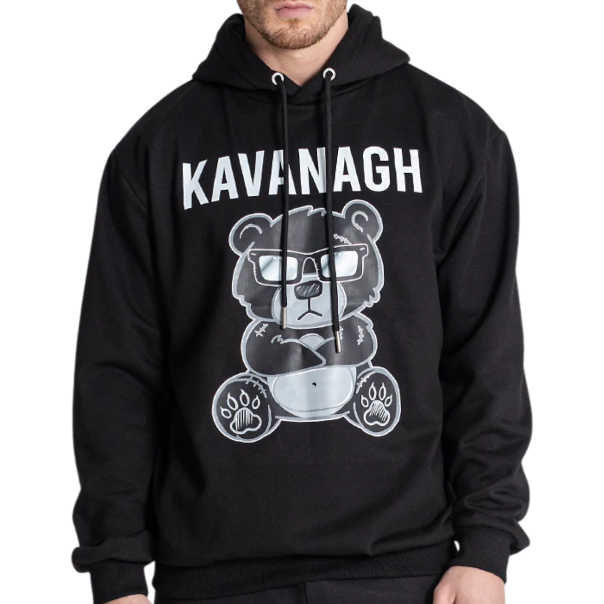 Sudadera Gianni Kavanagh Mad Bear Negro