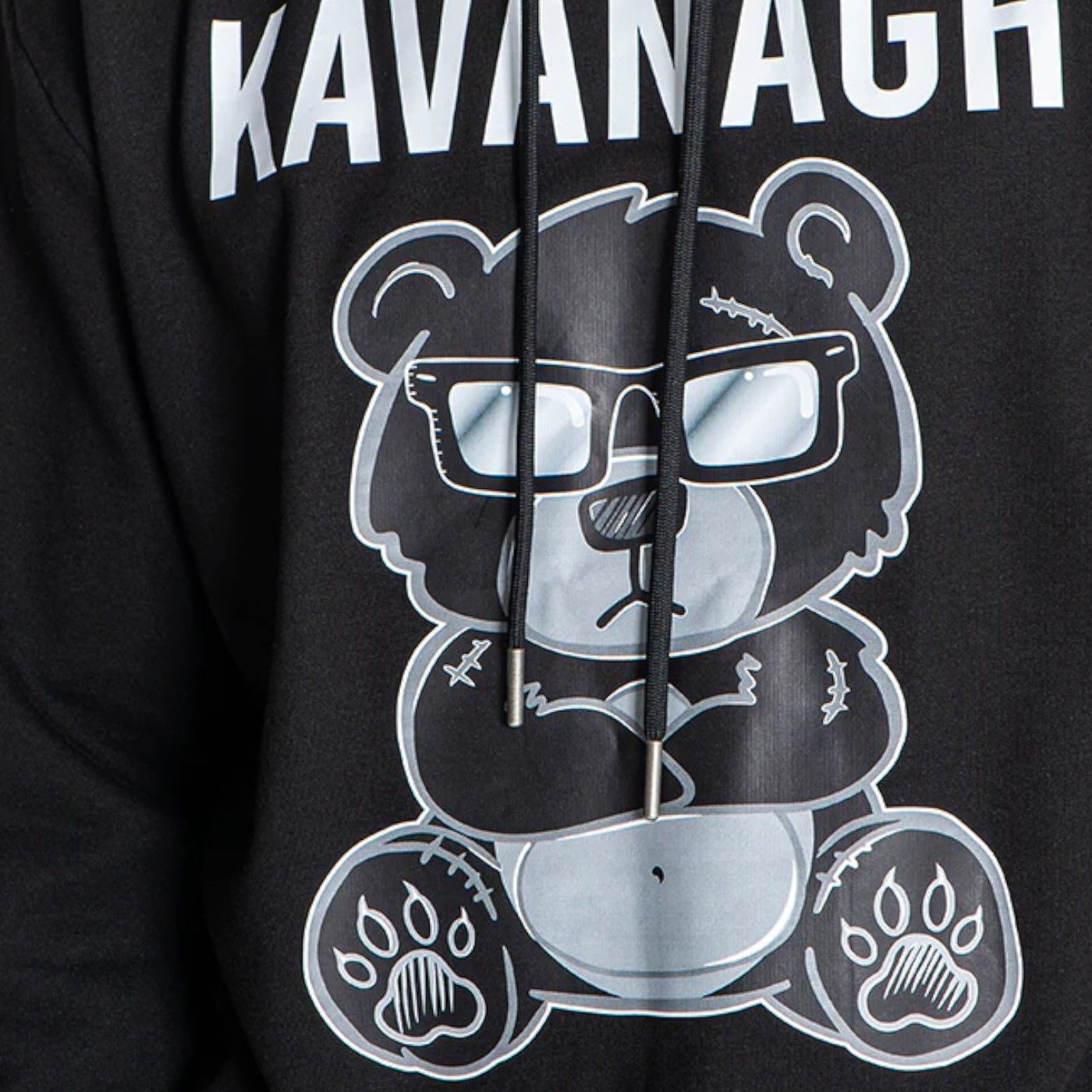 Sudadera Gianni Kavanagh Mad Bear Negro