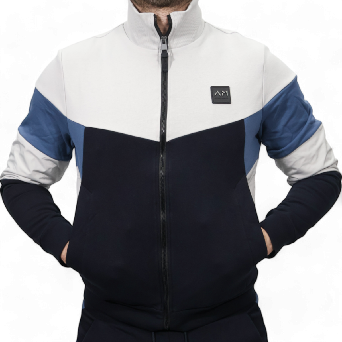 Sudadera con Cremallera Antony Morato Regular Fit con Bandas Antony Morato | Sudaderas  - Estilo urbano premium