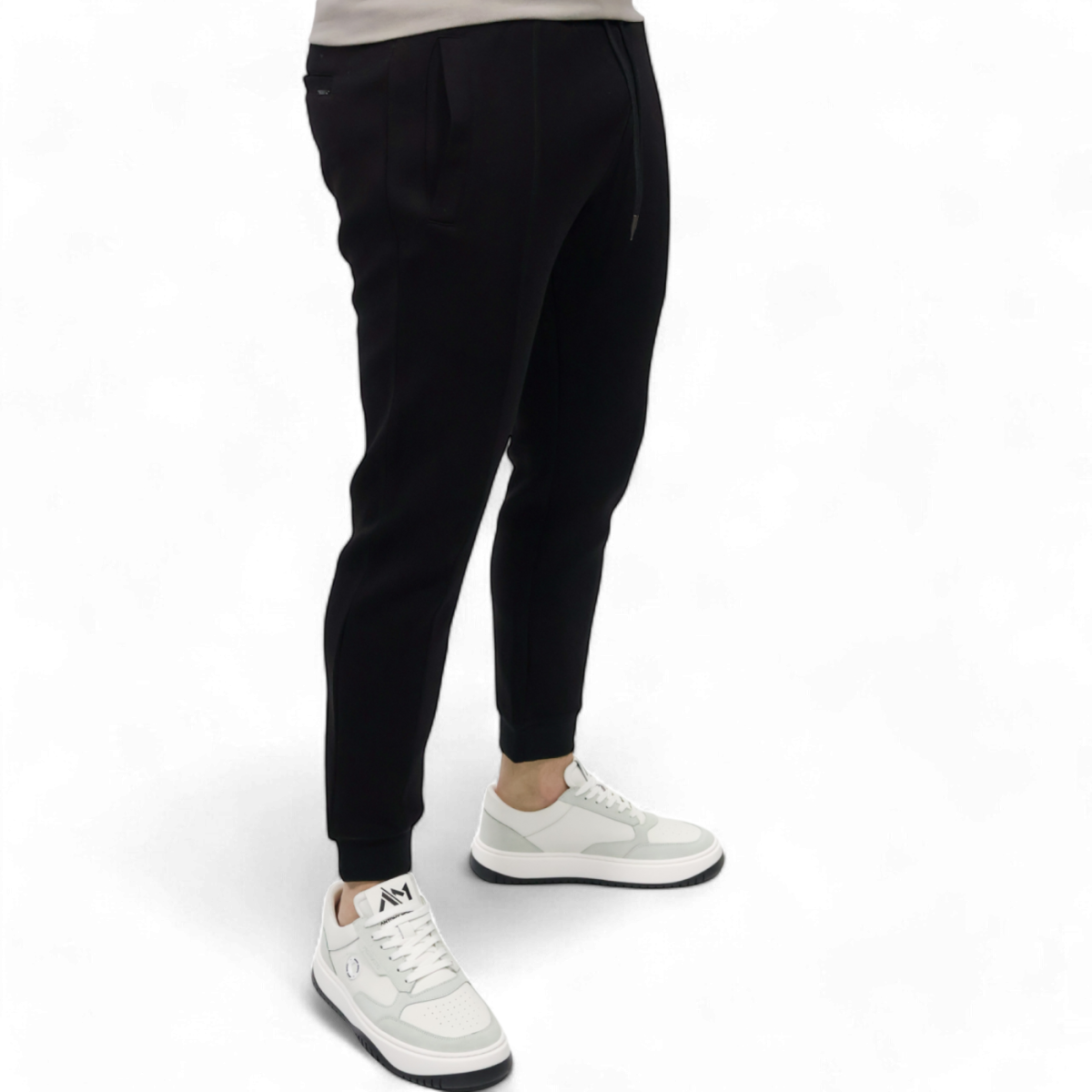 Pantalón Antony Morato Negro de Felpa y Tejido Scuba Antony Morato | Pantalones  - Estilo urbano premium