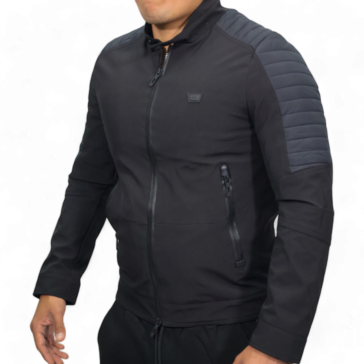 Cazadora Antony Morato Biker Impermeable Negro 2
