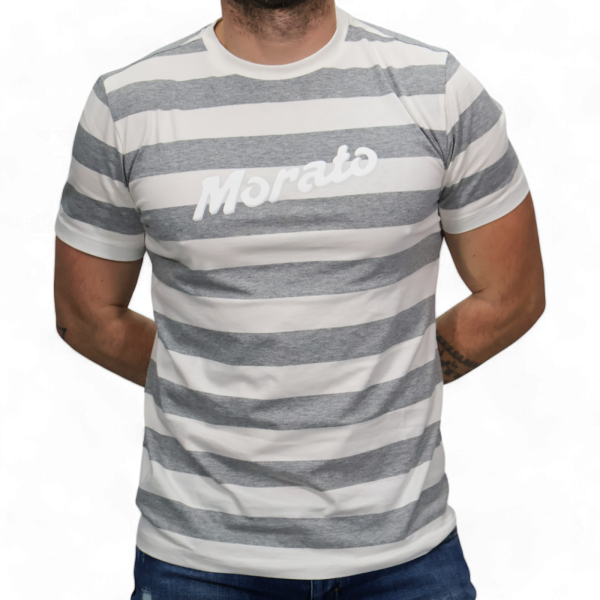 Camiseta Antony Morato con Rayas Melagne Blanco Antony Morato | Camisetas  - Estilo urbano premium