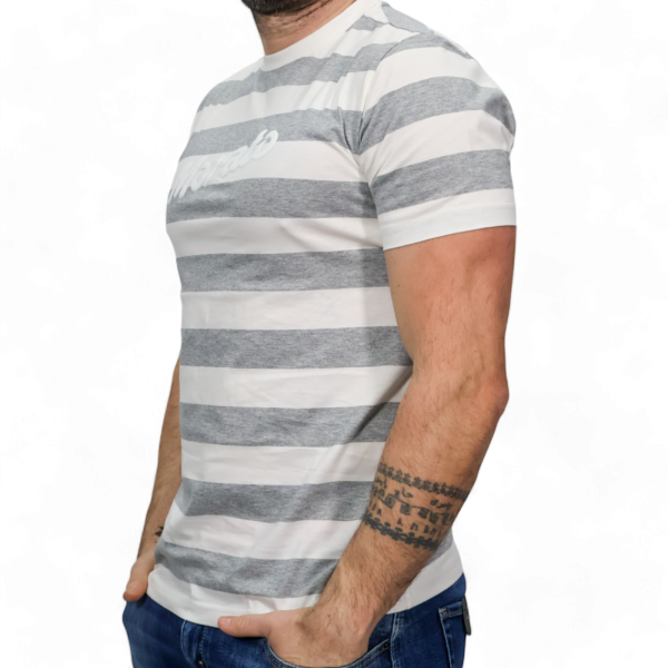 Camiseta Antony Morato con Rayas Melagne Blanco Antony Morato | Camisetas  - Estilo urbano premium