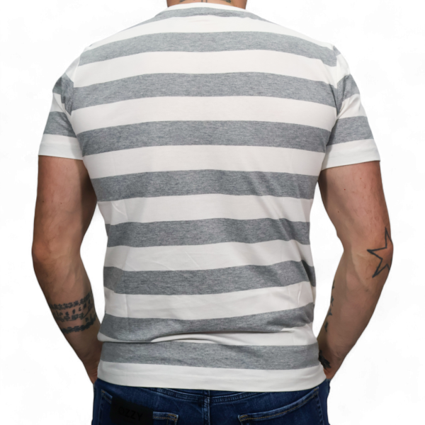 Camiseta Antony Morato con Rayas Melagne Blanco Antony Morato | Camisetas  - Estilo urbano premium