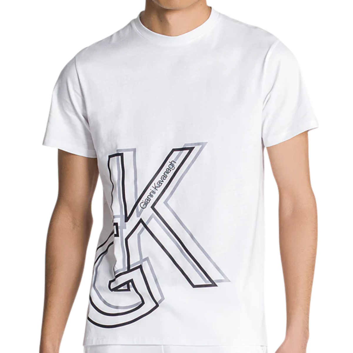 Camiseta Gianni Kavanagh Shadow Blanco