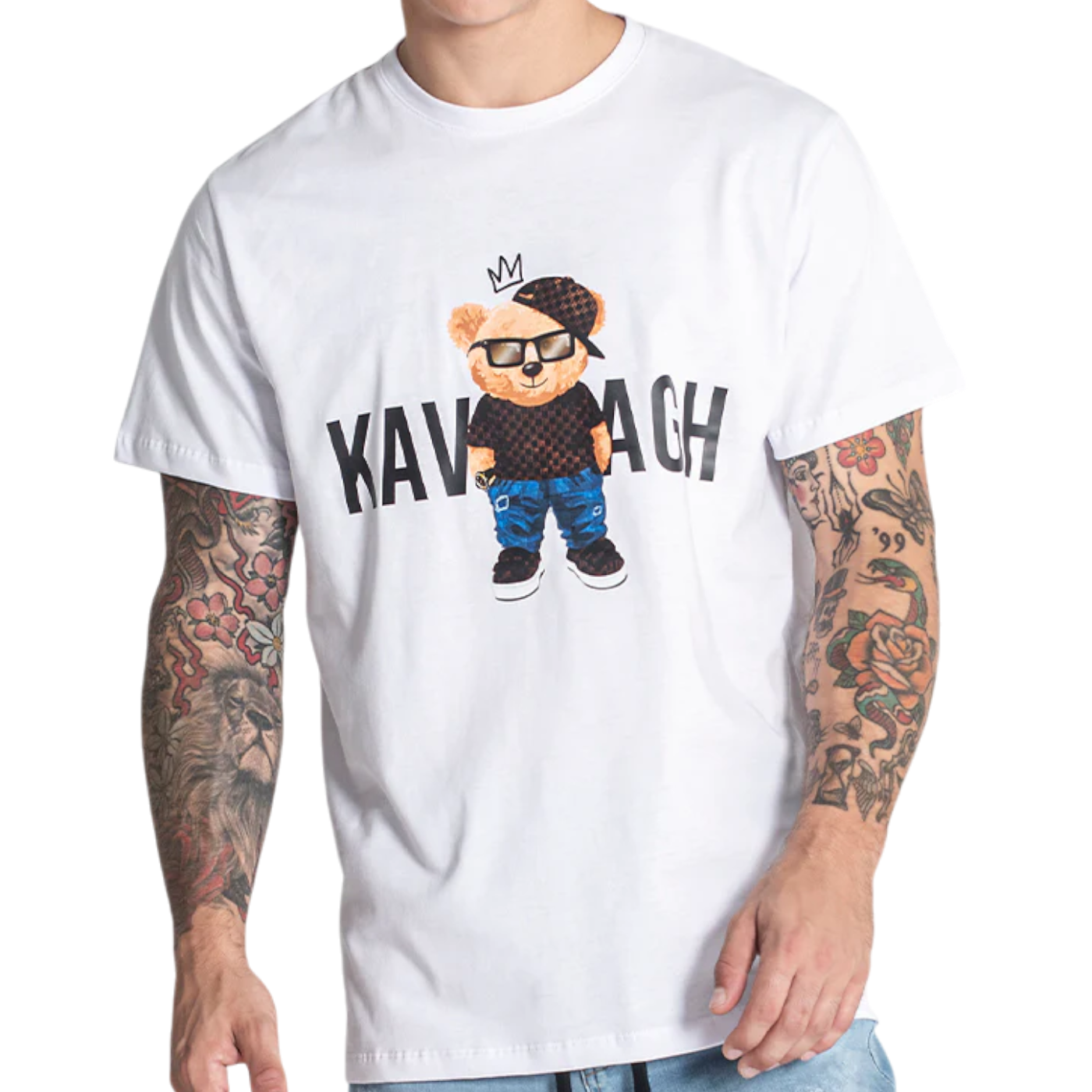 Camiseta Gianni Kavangh The Bear Street Blanco