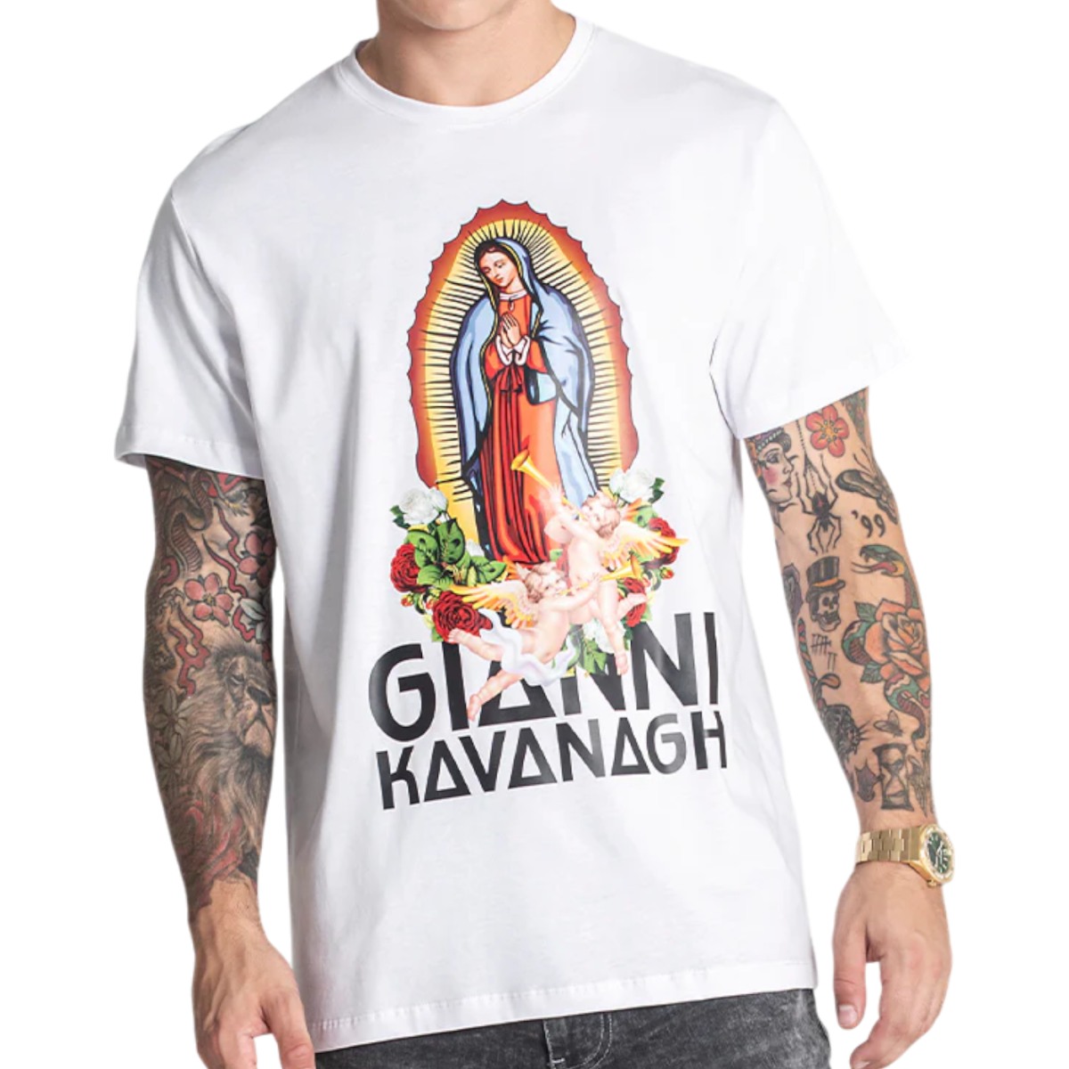 Camiseta Gianni Kavanagh Sacra Blanco