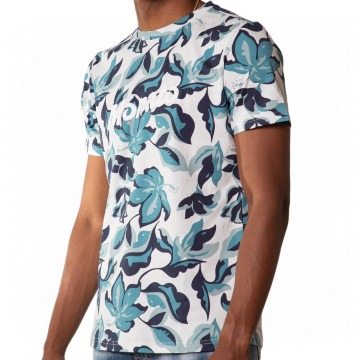 Camiseta Antony Morato Puro Algodon Estampado Floral Blanco Antony Morato | Camisetas  - Estilo urbano premium 2