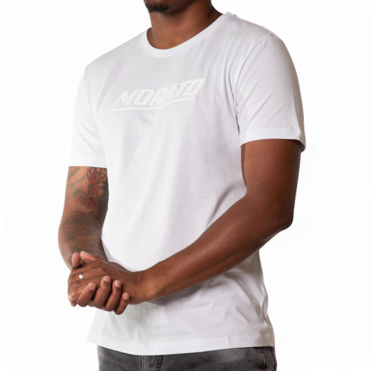 Camiseta Antony Morato Puro Algodon Estampado MORATO Blanco Antony Morato | Camisetas  - Estilo urbano premium 2