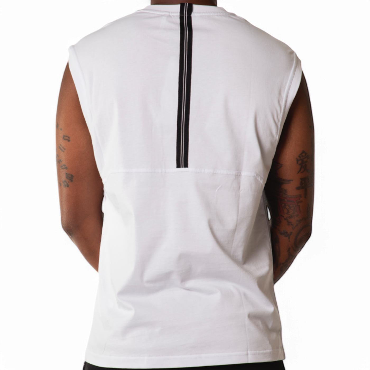 Camiseta Antony Morato Sin Mangas Bolsillo Contraste Blanco Antony Morato | Conjuntos Cortos Hombre  - Estilo urbano premium Camiseta Antony Morato Sin Mangas Bolsillo Contraste Blanco Antony Morato | Conjuntos Cortos Hombre  - Estilo urbano premium