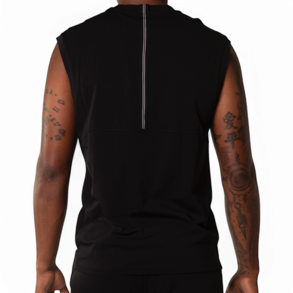 Camiseta Antony Morato Sin Mangas Bolsillo Contraste Negro Antony Morato | Camisetas  - Estilo urbano premium