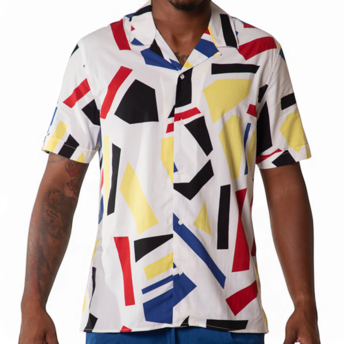 Camisa Antony Morato Las Vegas Multicolor Blanco