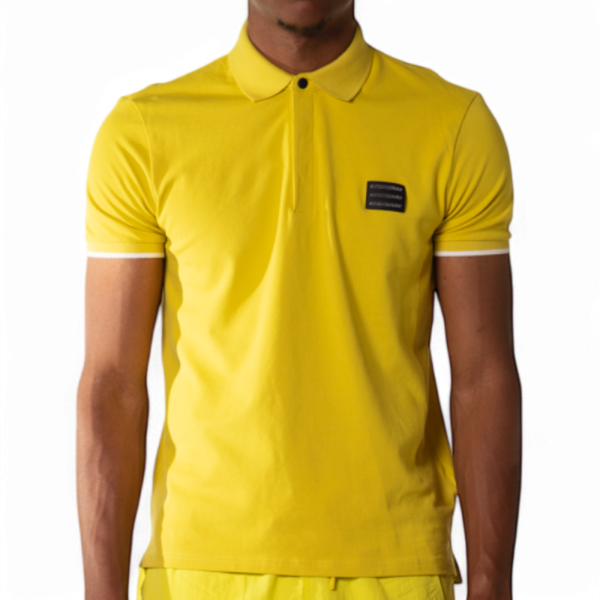 Polo Antony Morato Slim Fit Parche Logotipo Amarillo Antony Morato | Camisas y Polos  - Estilo urbano premium