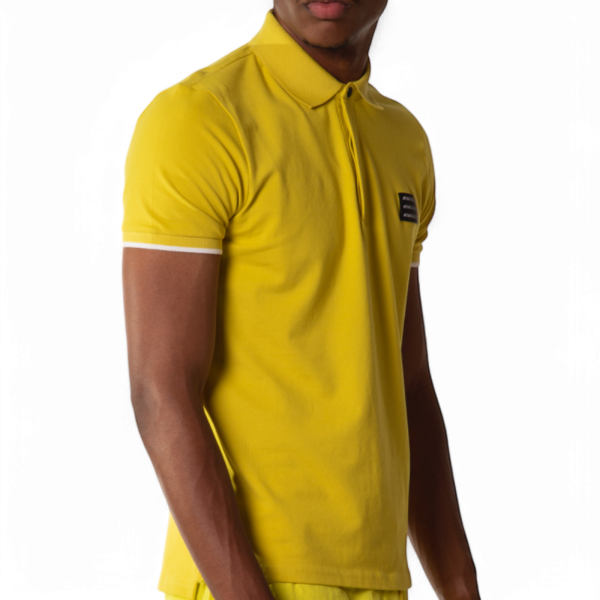 Polo Antony Morato Slim Fit Parche Logotipo Amarillo Antony Morato | Camisas y Polos  - Estilo urbano premium