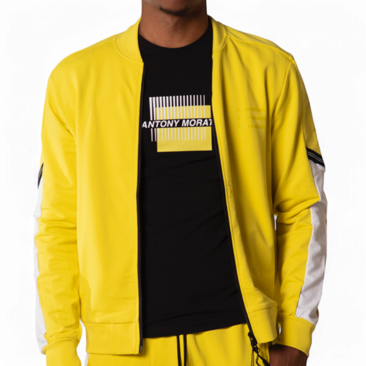Sudadera Antony Morato con Detalle Contraste Amarillo Antony Morato | Sudaderas  - Estilo urbano premium 2