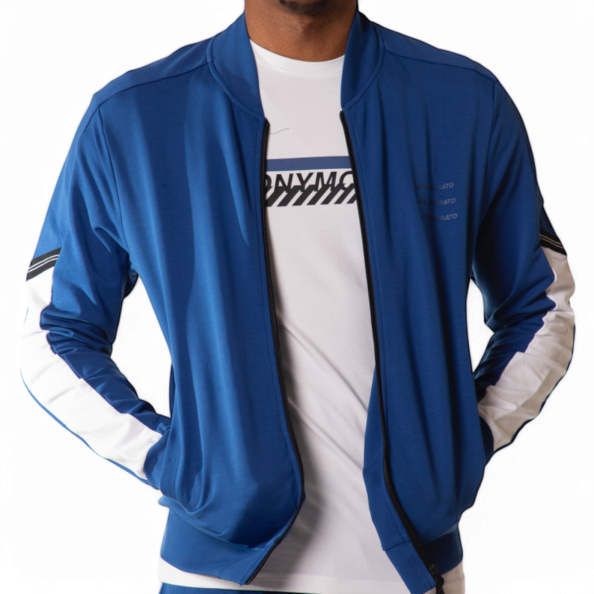 Sudadera Antony Morato con Detalle Contraste Azul