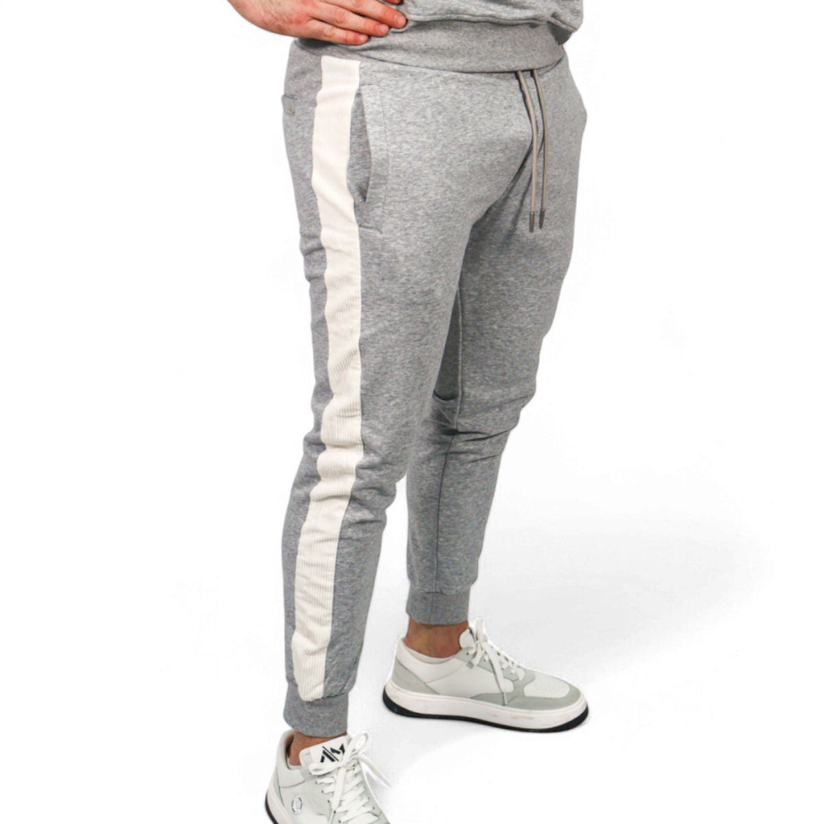 Pantalon Antony Morato con Logo Basic Gris