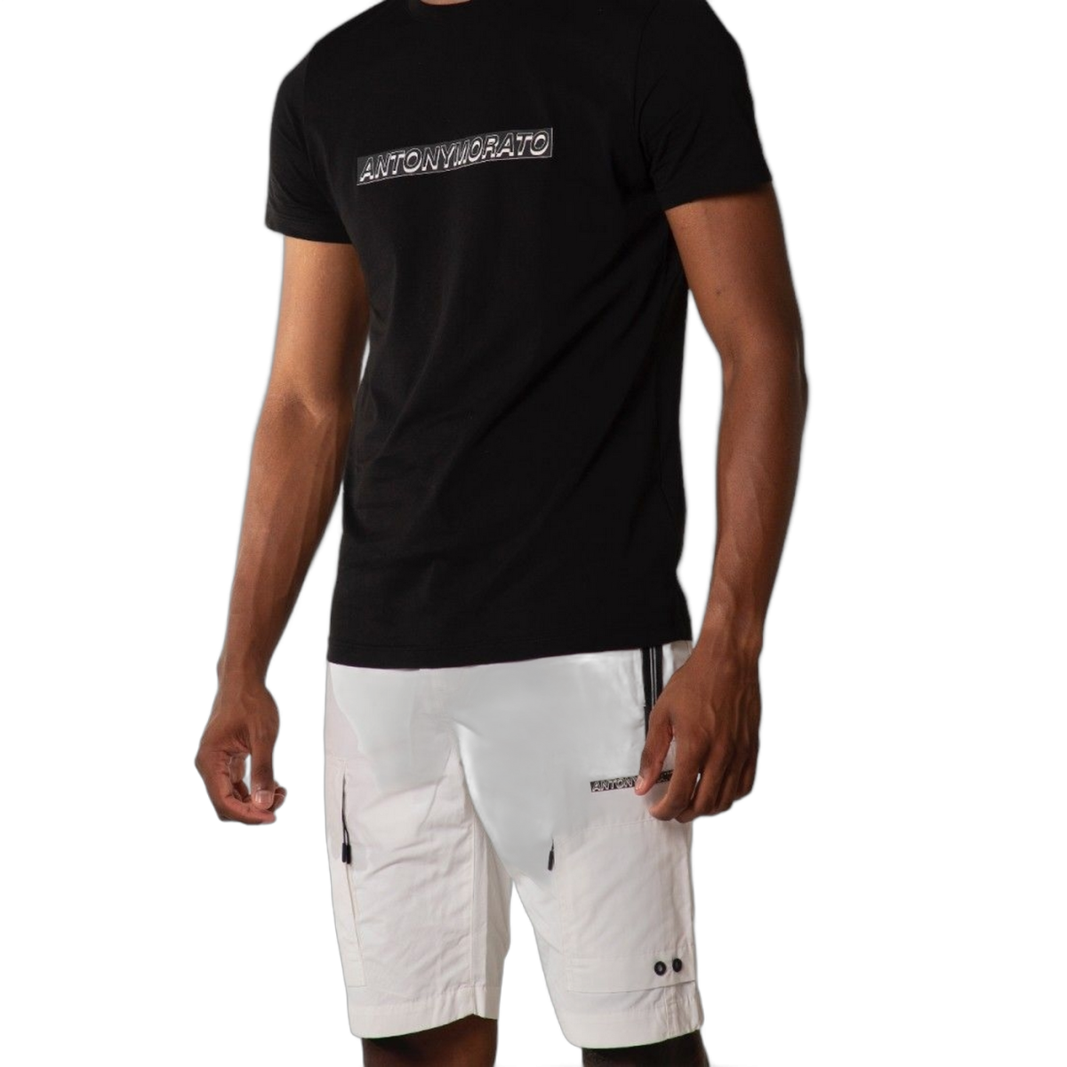 Short Antony Morato Tejido Tecnico Contraste Blanco Antony Morato | Short  - Estilo urbano premium 2