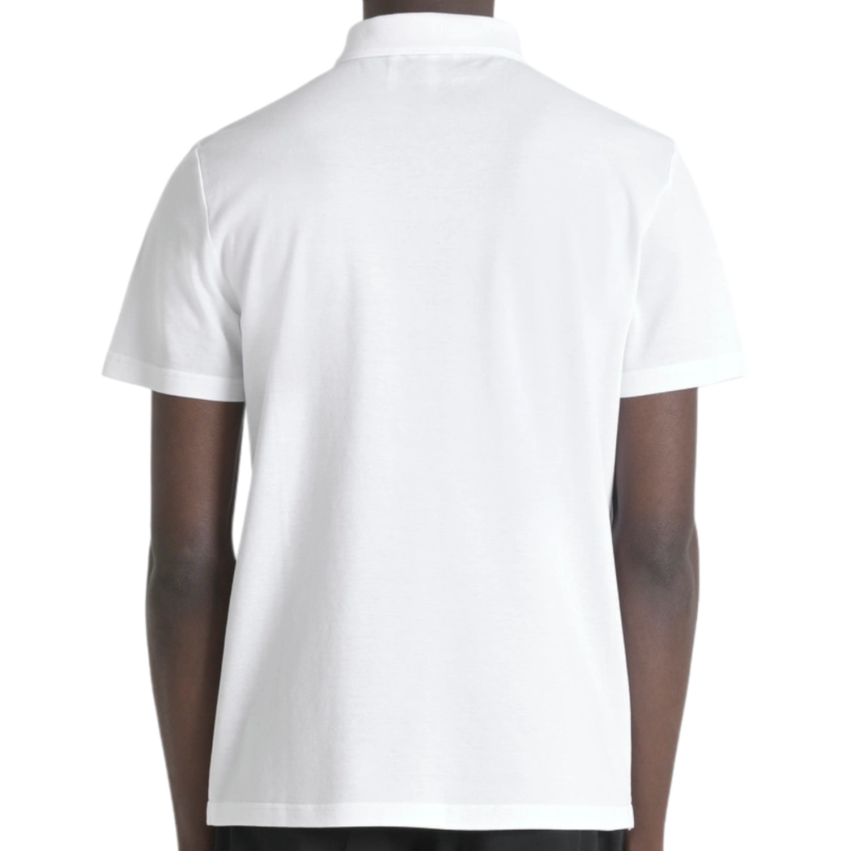 Polo Antony Morato Fit Blanco con Metal Badge Blanco Antony Morato | Camisas y Polos  - Estilo urbano premium 2