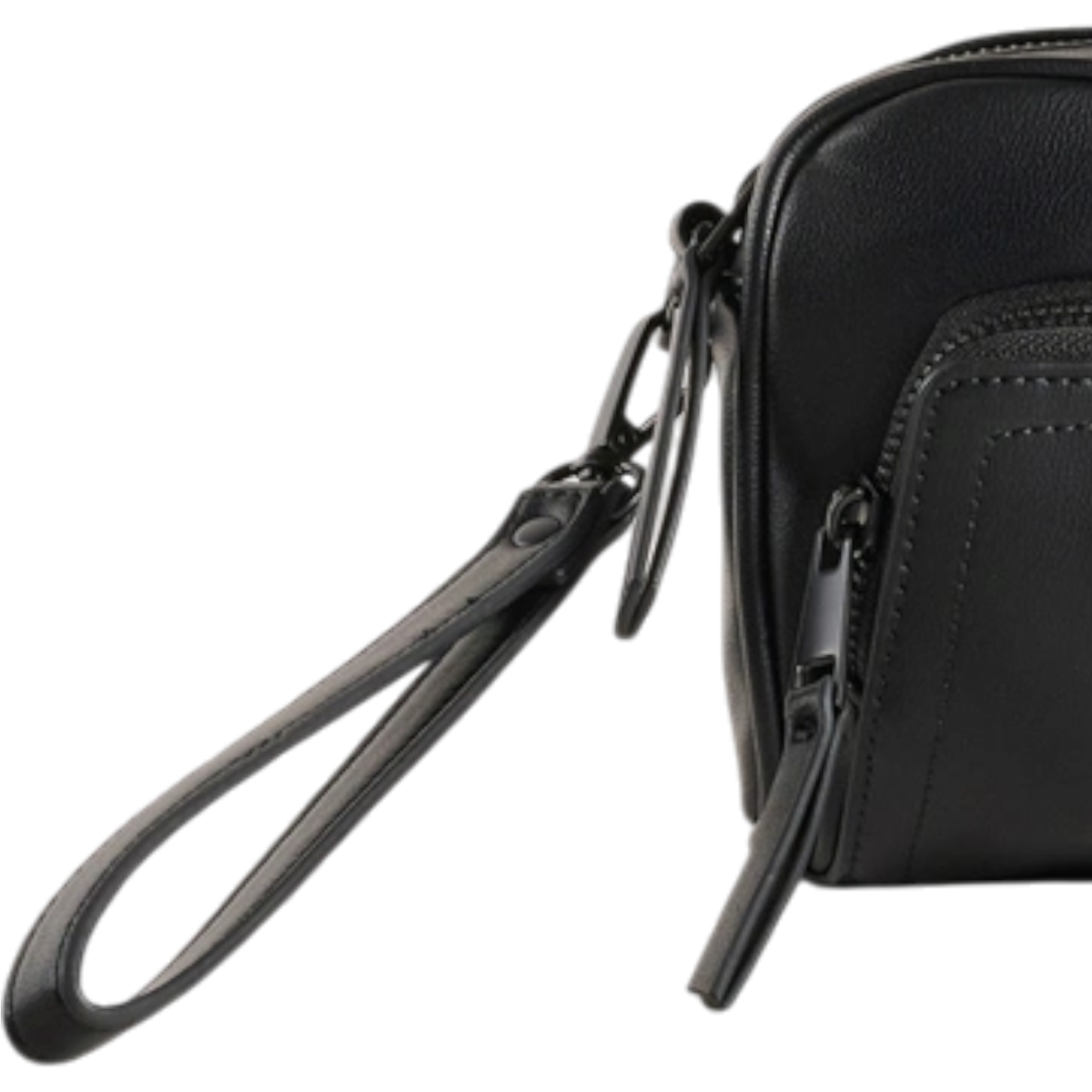 Bolso Antony Morato Negro Piel Sintética y Nylon Leather – Elegancia Urbana 2