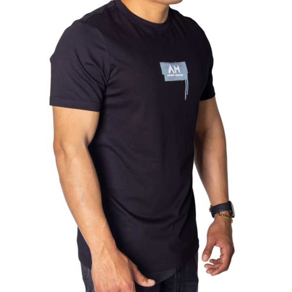 Camiseta Antony Morato Negra con Estampado Street Azul Antony Morato | Camisetas  - Estilo urbano premium