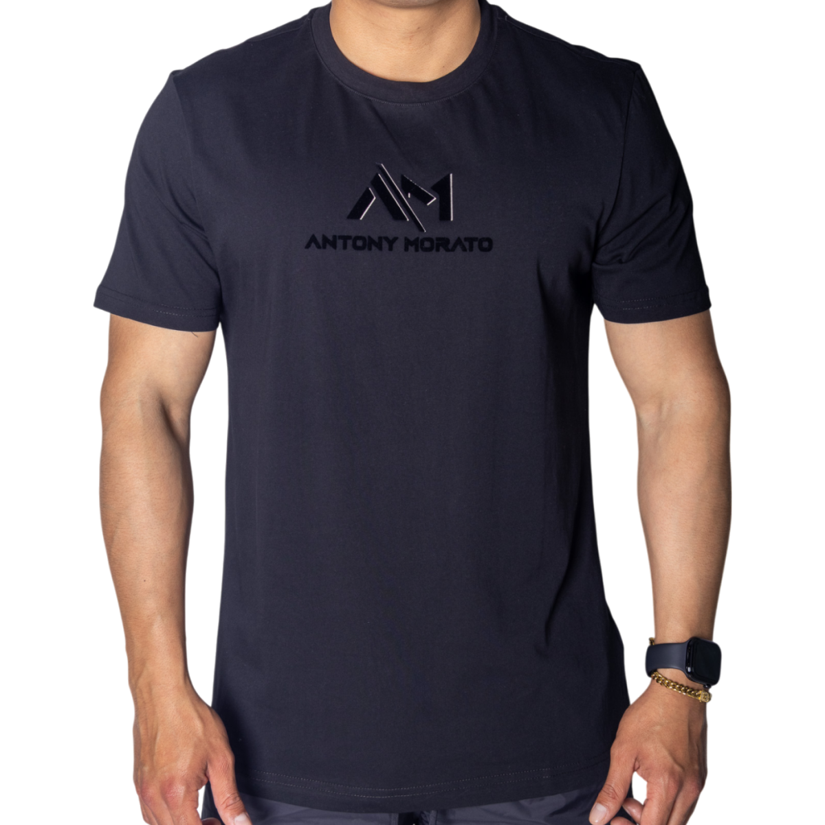 Camiseta Antony Morato Negra con Estampado Logo 3D Antony Morato | Camisetas  - Estilo urbano premium