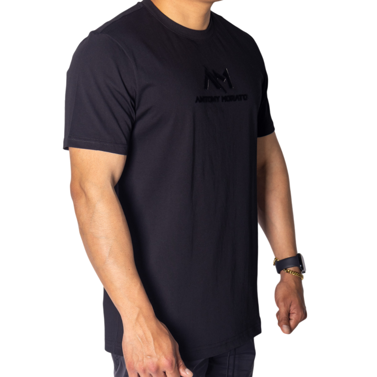 Camiseta Antony Morato Negra con Estampado Logo 3D Antony Morato | Camisetas  - Estilo urbano premium 2