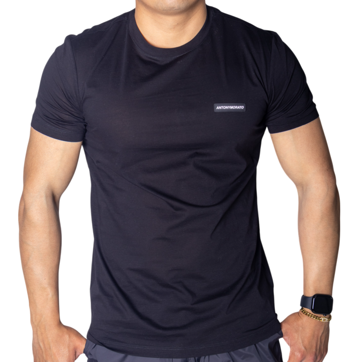 Camiseta Antony Morato de Algodon Mercenerize Negro Antony Morato | Camisetas  - Estilo urbano premium
