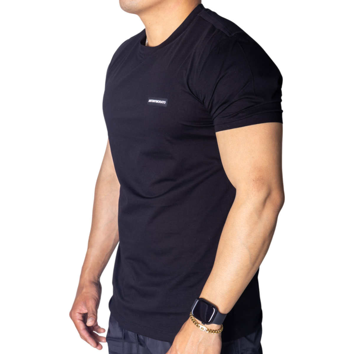 Camiseta Antony Morato de Algodon Mercenerize Negro Antony Morato | Camisetas  - Estilo urbano premium 2