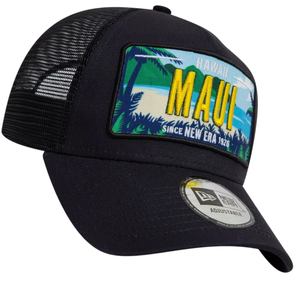 Gorra New Era Maui License Plate 9FORTY Negro Gorra New Era Maui License Plate 9FORTY Negro