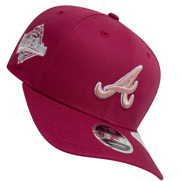 Gorra New Era Atlanta Braves World Series Dark 9FIFTY Rojo Gorra New Era Atlanta Braves World Series Dark 9FIFTY Rojo