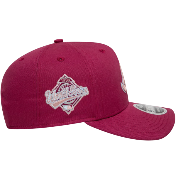 Gorra New Era Atlanta Braves World Series Dark 9FIFTY Rojo