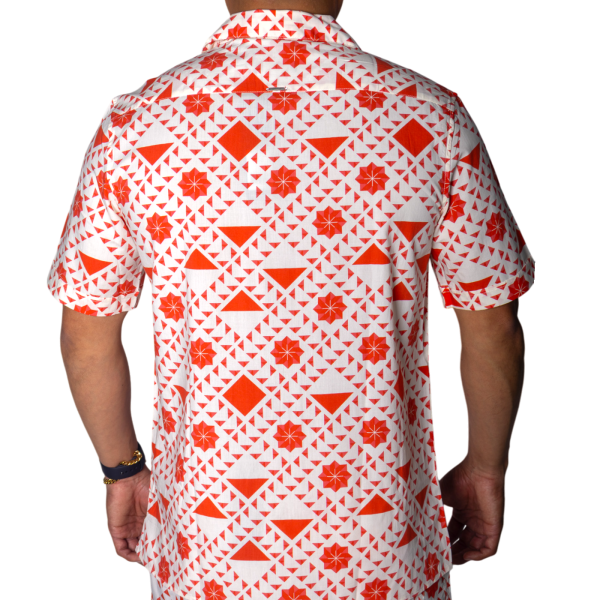 Camisa Antony Morato HW Honolulu Regular Fit Rojo Intenso