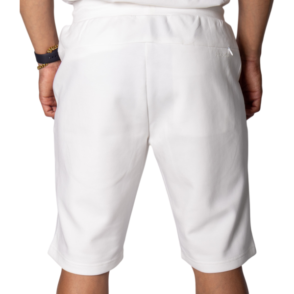 Pantalon Corto Antony Morato Blend With Rubber Blanco Crema