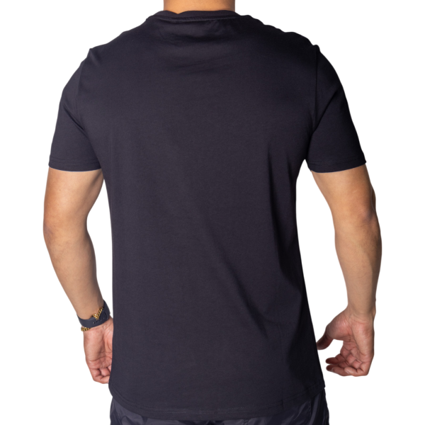 Camiseta Antony Morato de Algodón Negro Estampado Laminado Plata