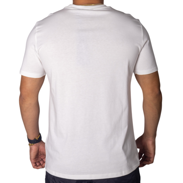 Camiseta Antony Morato de Algodón Blanco Estampado Laminado Plata