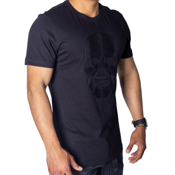 Camiseta Antony Morato de Algodón Estampado Calavera Negro