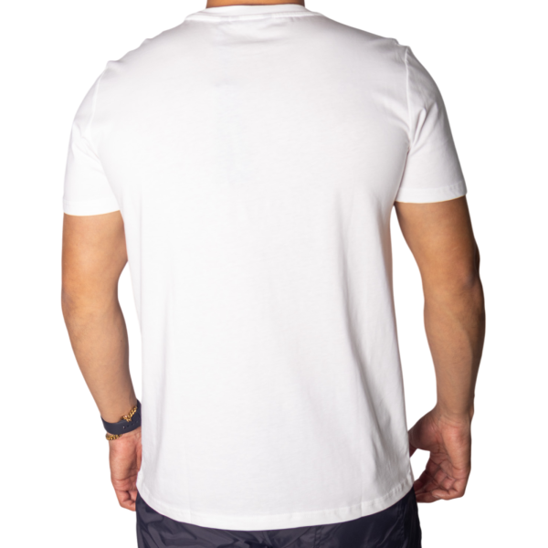 Camiseta Antony Morato con Estampado Logotipo Blanco Crema