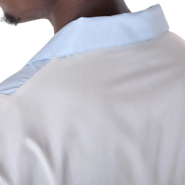 Camisa New Era LA Stripe Revere Blanco