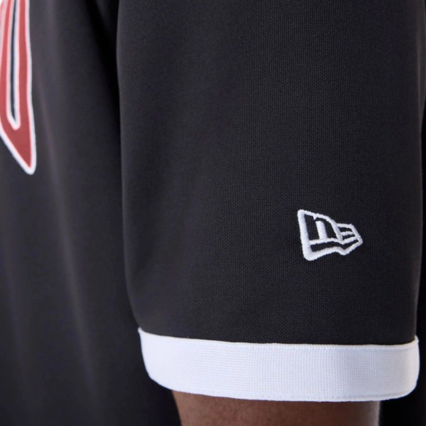 Camisa New Era Chicago Bulls NBA Negro