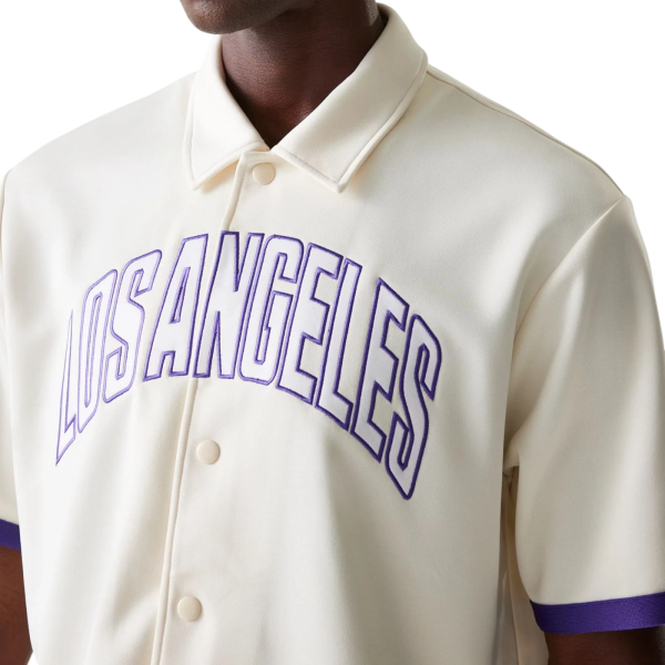 Camisa New Era LA Lakers NBA Blanco